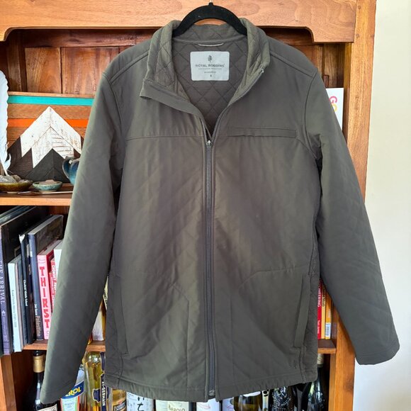 Royal Robbins Other - Royal Robbins quilted gray lightweight warm jacket